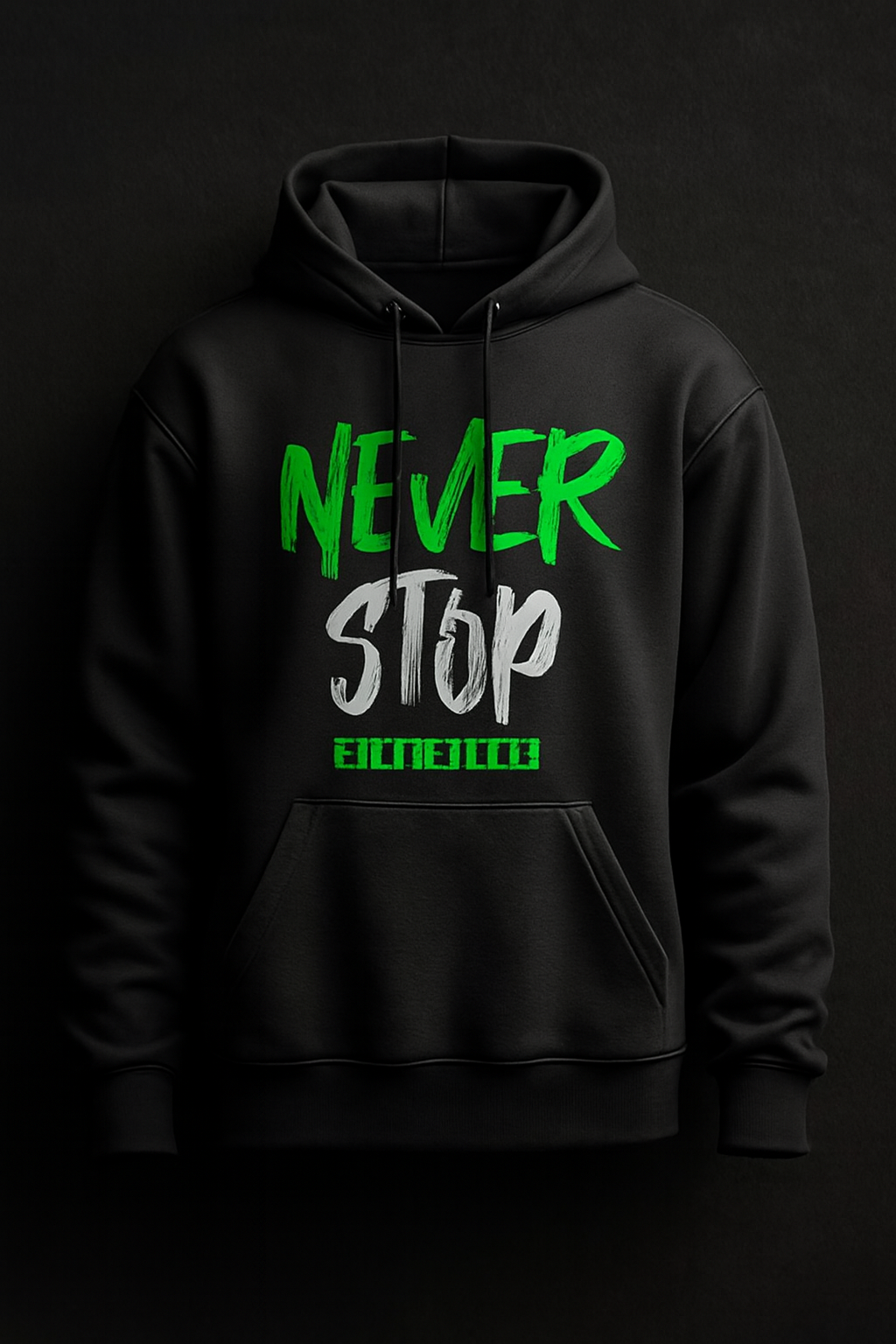 Never Stop Hoodie – Street ThreadX Edition - Image 4