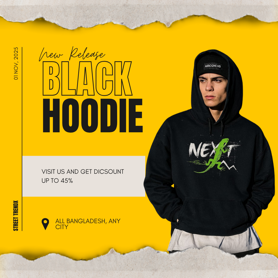 The 'NEXT' Hoodie seamlessly blends urban street style with superior winter insulation. - Image 2